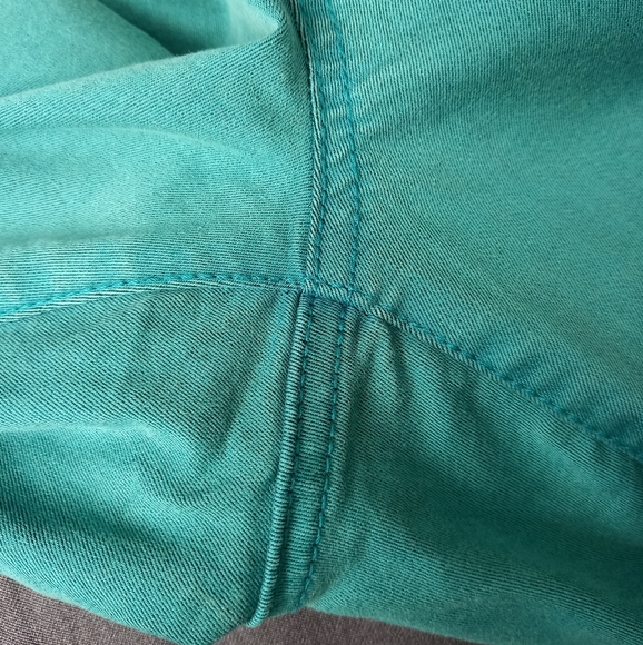 Revolution by Ricki's Teal Capri Jeggings - Picture 6 of 7